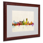 Trademark Fine Art 'San Francisco, CA' 16" x 20" Wood Frame Art