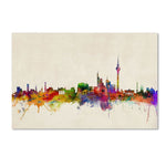 Trademark Fine Art 'Berlin, Germany' 16" x 24" Canvas Art