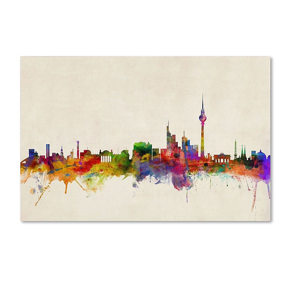 Trademark Fine Art 'Berlin, Germany' 22" x 32" Canvas Art