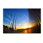 Trademark Fine Art 'Air Force Memorial 15' 22" x 32" Canvas Art