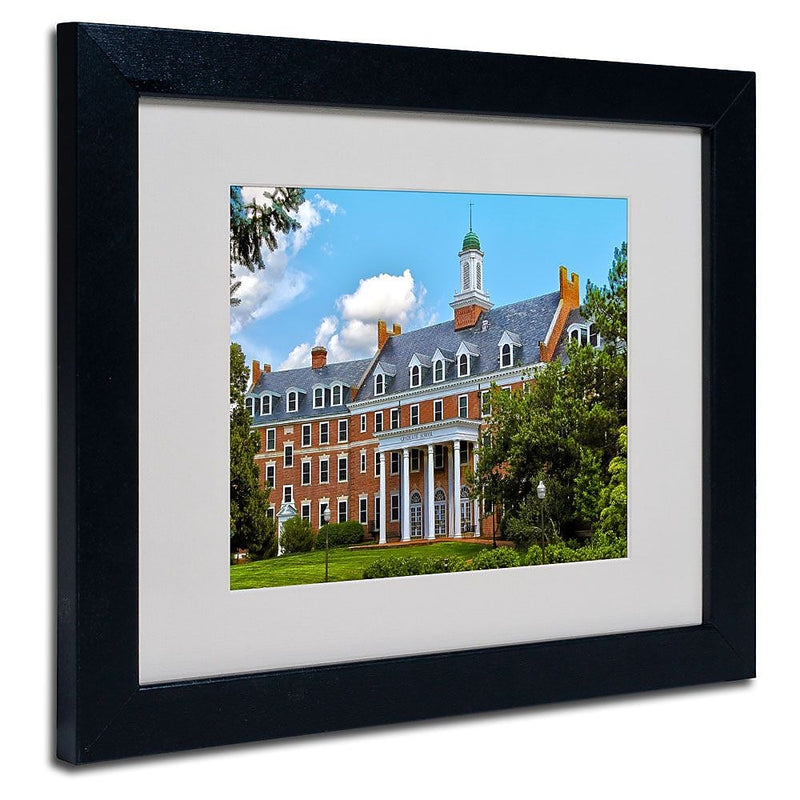 Trademark Fine Art 'Graduate School' 11" x 14" Black Frame Art