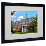 Trademark Fine Art 'Graduate School' 16" x 20" Black Frame Art