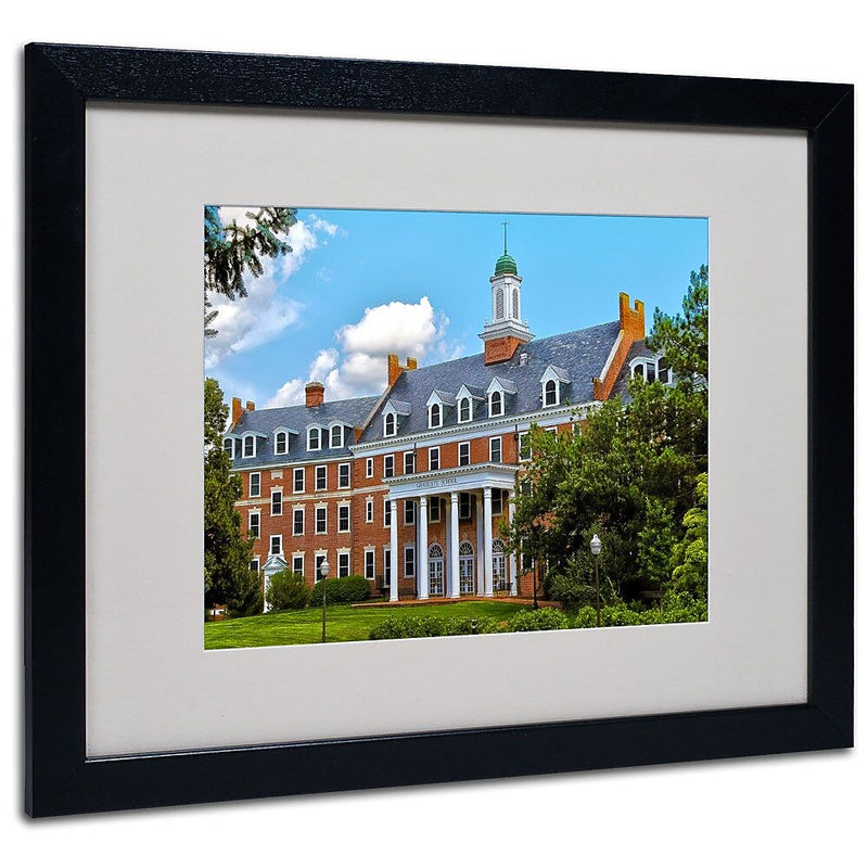 Trademark Fine Art 'Graduate School' 16" x 20" Black Frame Art