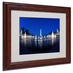Trademark Fine Art 'Twilight' 11" x 14" Wood Frame Art
