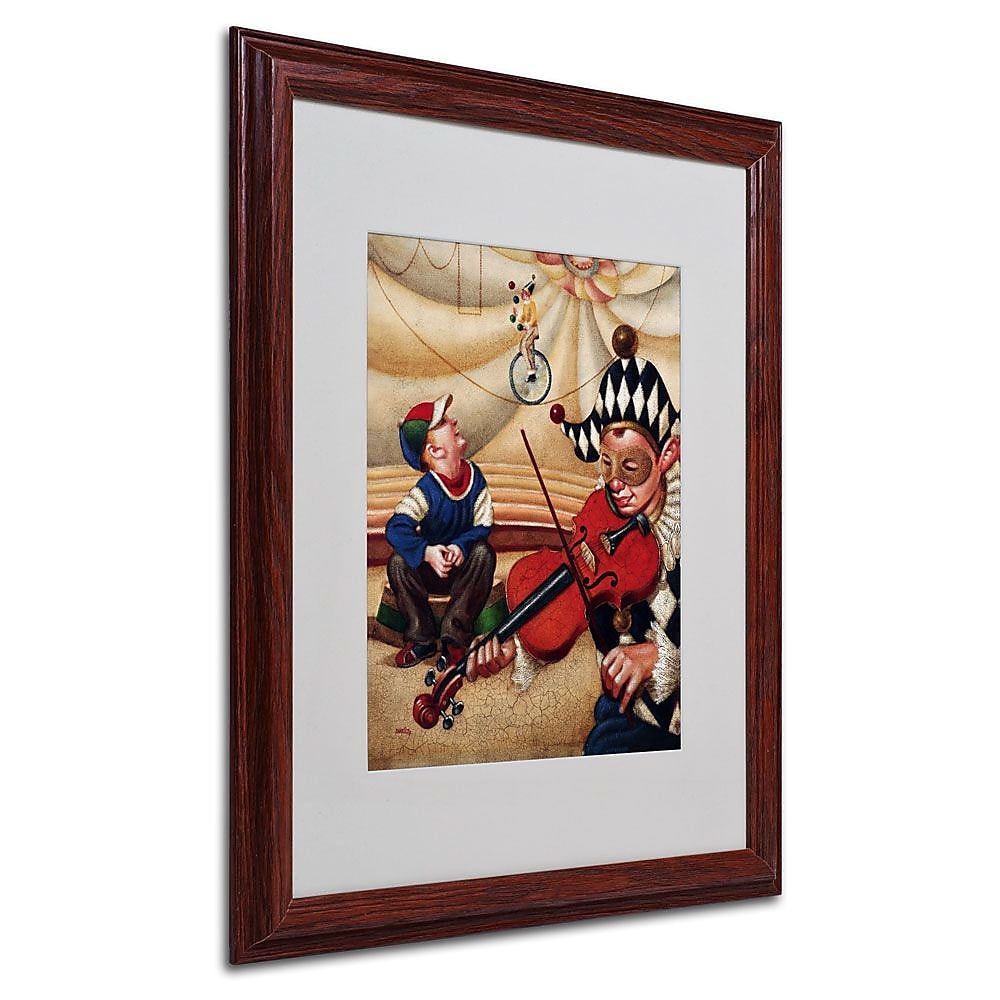 Trademark Fine Art 'Calandurim' 16" x 20" Wood Frame Art