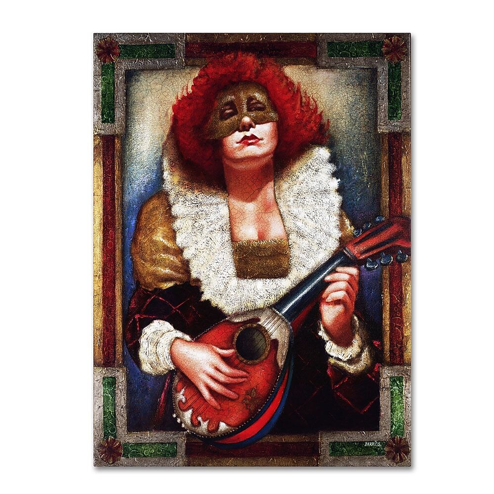 Trademark Fine Art 'Lady of Laudes' 35" x 47" Canvas Art