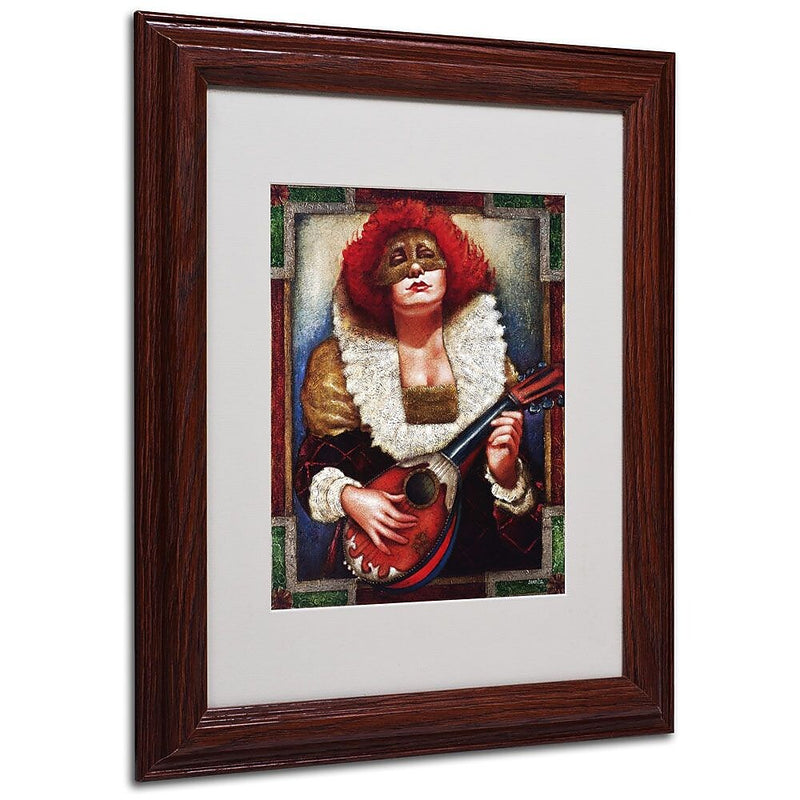 Trademark Fine Art 'Lady of Laudes' 14" x 19" Canvas Art