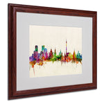 Trademark Fine Art 'Moscow, Russia' 16" x 20" Wood Frame Art