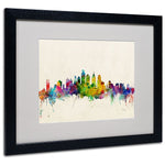 Trademark Fine Art 'Philadelphia, PA' 16" x 20" Black Frame Art