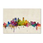 Trademark Fine Art 'Minneapolis, Minnesota' 30" x 47" Canvas Art