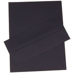 JAM Paper® #10 Business Stationery Set, 4.125 x 9.5, Navy Blue, 50/Pack (303024452)