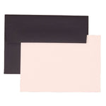 JAM Paper® Blank Greeting Cards Set, 4Bar A1 Size, 3.625 x 5.125, Navy Blue, 25/Pack (304624613)