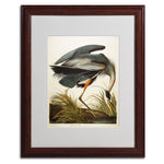 Trademark Fine Art 'Great Blue Heron' 16" x 20" Wood Frame Art