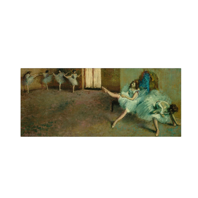 Trademark Fine Art 'Before the Ballet 1890-92' 20" x 47" Canvas Art