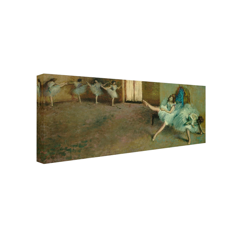 Trademark Fine Art 'Before the Ballet 1890-92' 20" x 47" Canvas Art