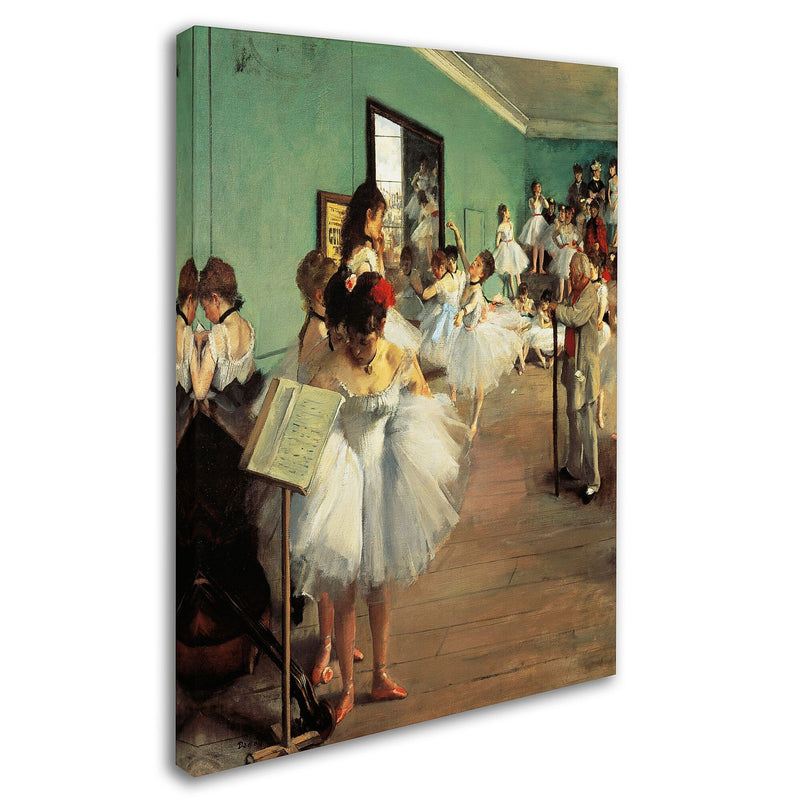 Trademark Fine Art 'Dance Examination 1873-74' 35" x 47" Canvas Art