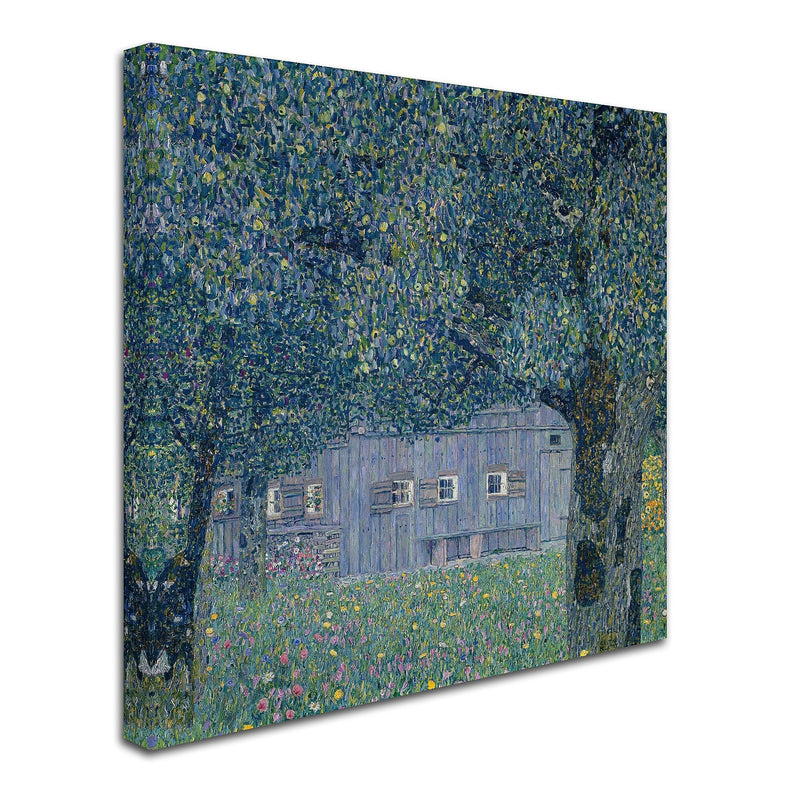 Trademark Fine Art 'Farmhouse In Upper Austria' 24" x 24" Canvas Art