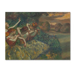 Trademark Fine Art 'Four Dancers 1899' 24" x 32" Canvas Art