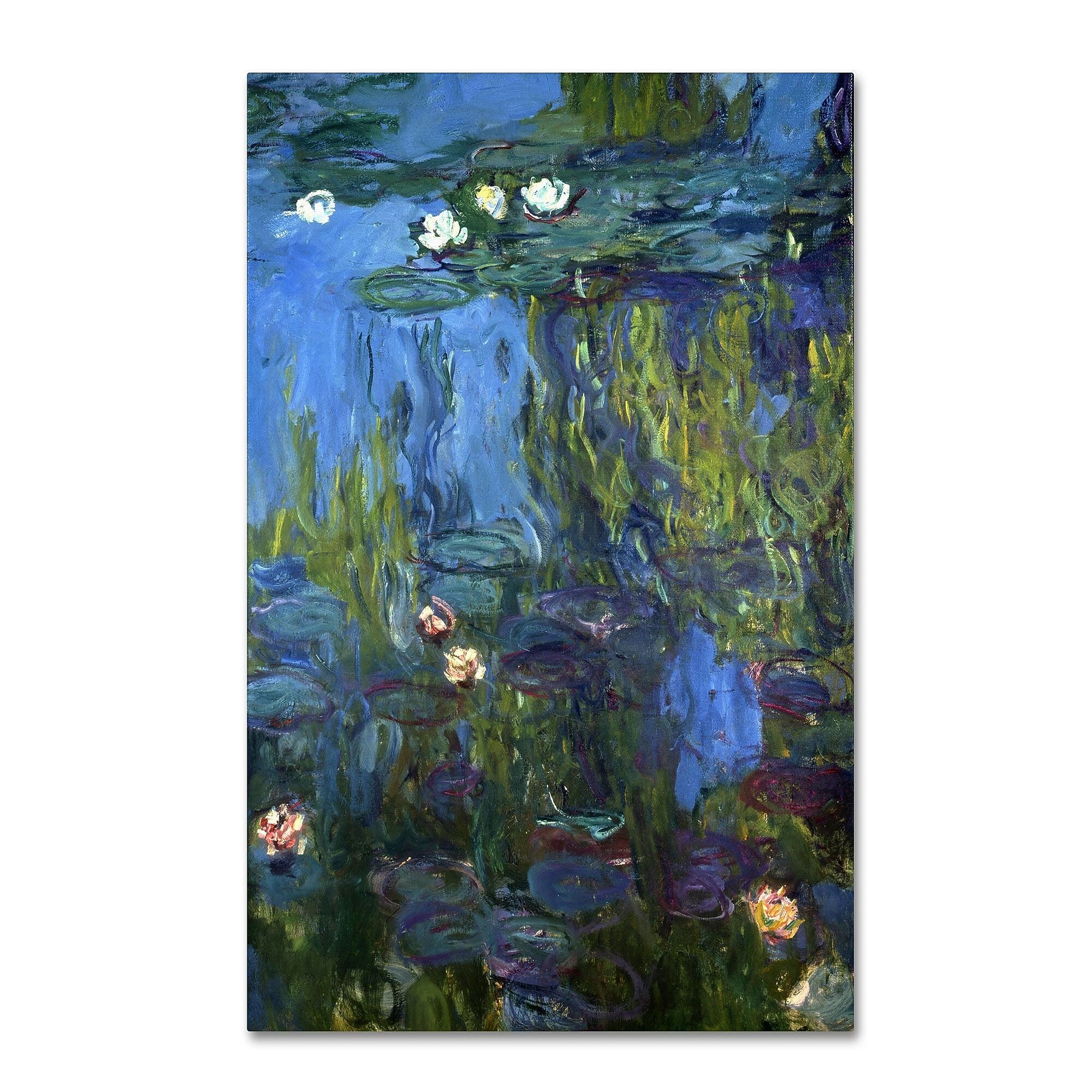 Trademark Fine Art 'Nympheas 1914-17' 30" x 47" Canvas Art