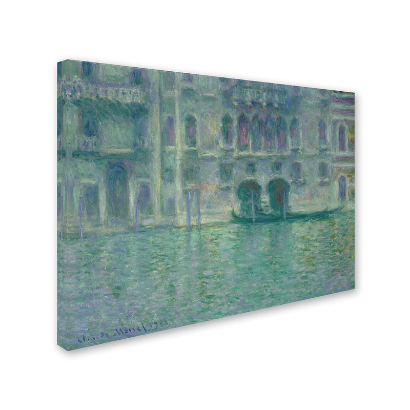Trademark Fine Art 'Palazzo da Mula Venice 1908' 35" x 47" Canvas Art