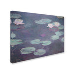 Trademark Fine Art 'Pink Lilies 1897-1899' 35" x 47" Canvas Art