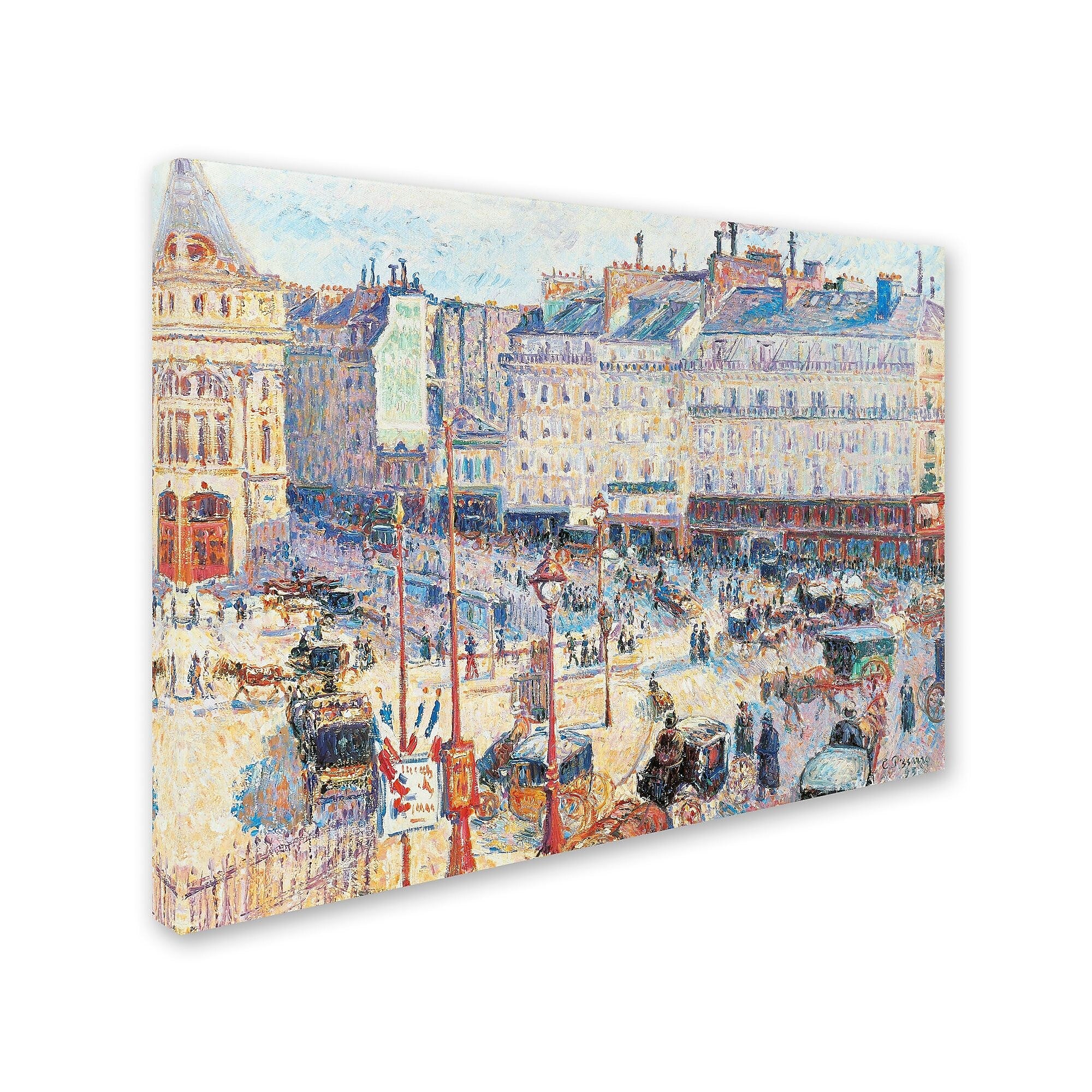 Trademark Fine Art 'Place du Havre 1893' 35" x 47" Canvas Art
