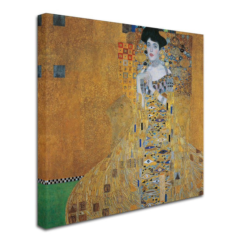 Trademark Fine Art 'Portrait of Adele Bloch-Bauer I' 24" x 24" Canvas Art