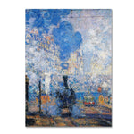 Trademark Fine Art 'Saint Lazare Station' 24" x 32" Canvas Art