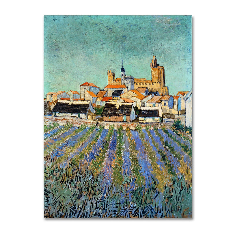 Trademark Fine Art 'Saintes Maries de la Mer' 18" x 24" Canvas Art