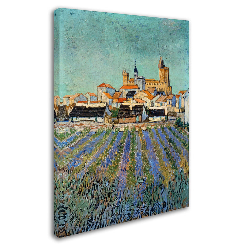 Trademark Fine Art 'Saintes Maries de la Mer' 14" x 19" Canvas Art