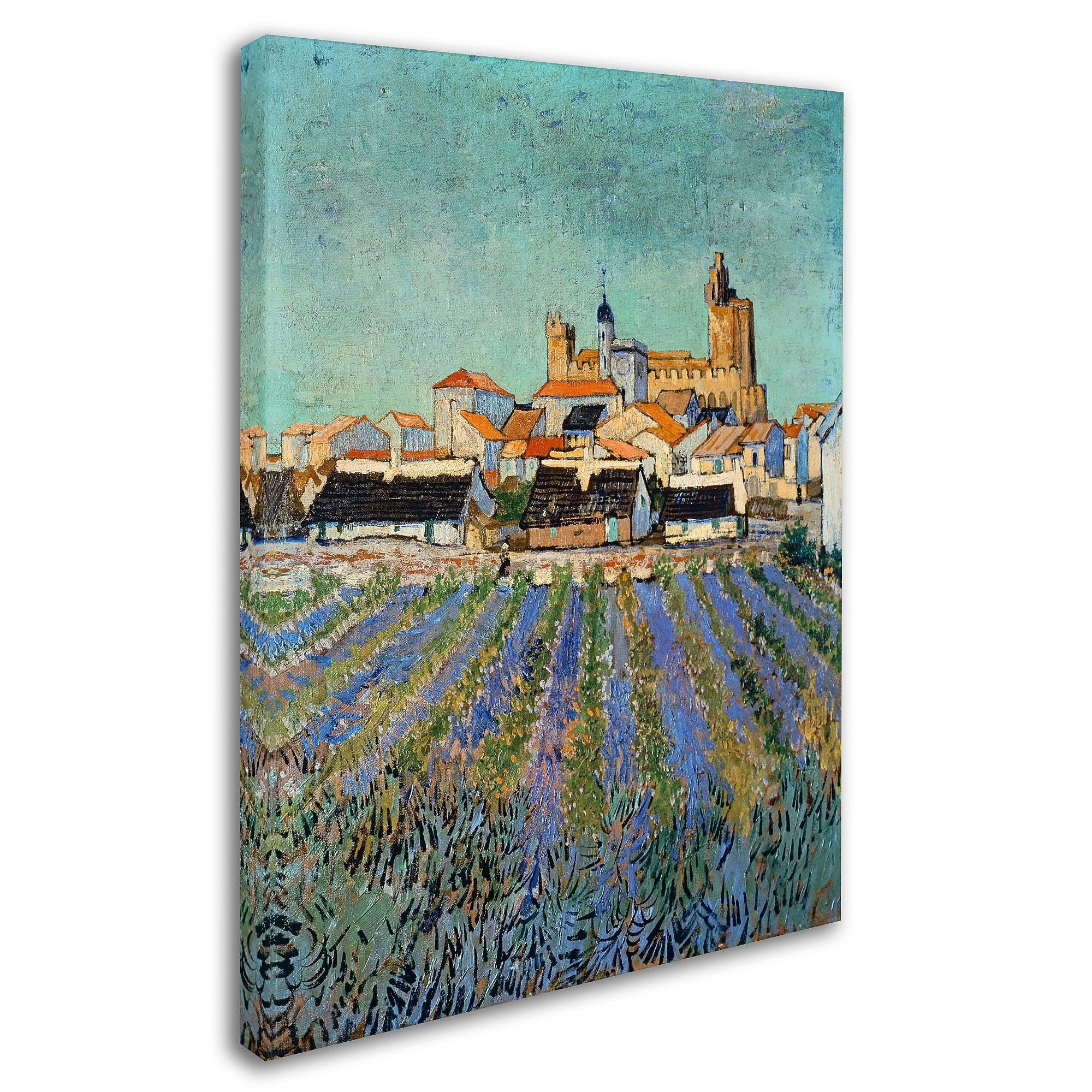 Trademark Fine Art 'Saintes Maries de la Mer' 18" x 24" Canvas Art