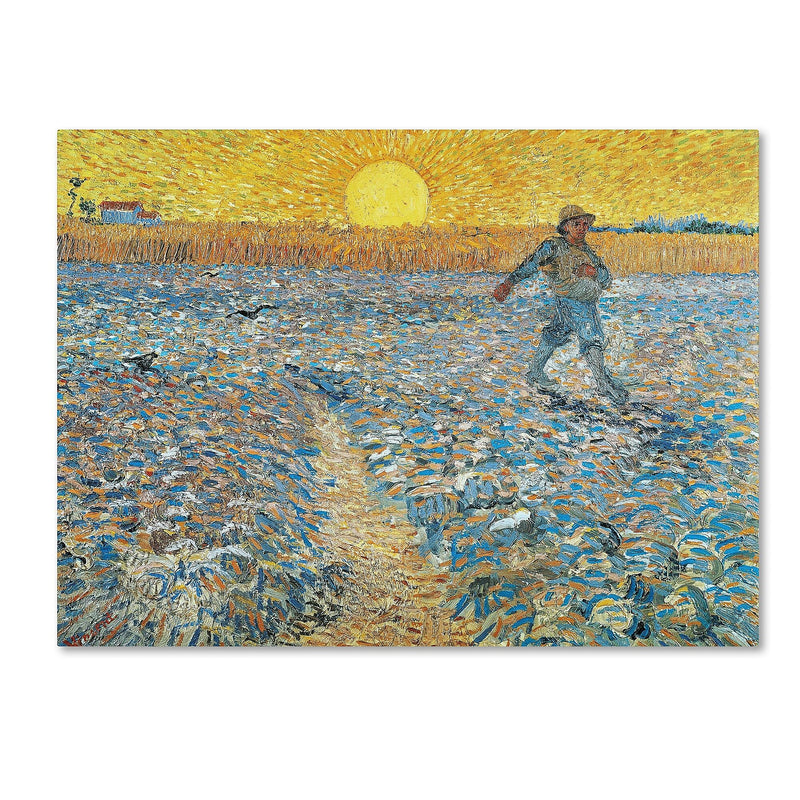 Trademark Fine Art 'Sower 1888' 24" x 32" Canvas Art