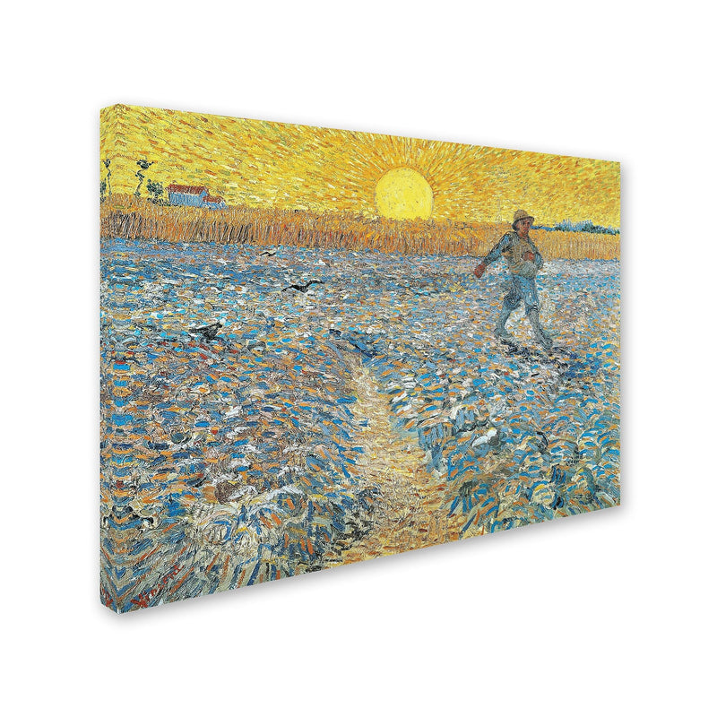 Trademark Fine Art 'Sower 1888' 24" x 32" Canvas Art