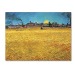 Trademark Fine Art 'Summer Evening 1888' 35" x 47" Canvas Art