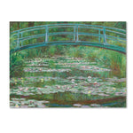 Trademark Fine Art 'The Japanese Footbridge 1899' 24" x 32" Canvas Art