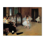 Trademark Fine Art 'The School of Dance 1871' 14" x 19" Canvas Art
