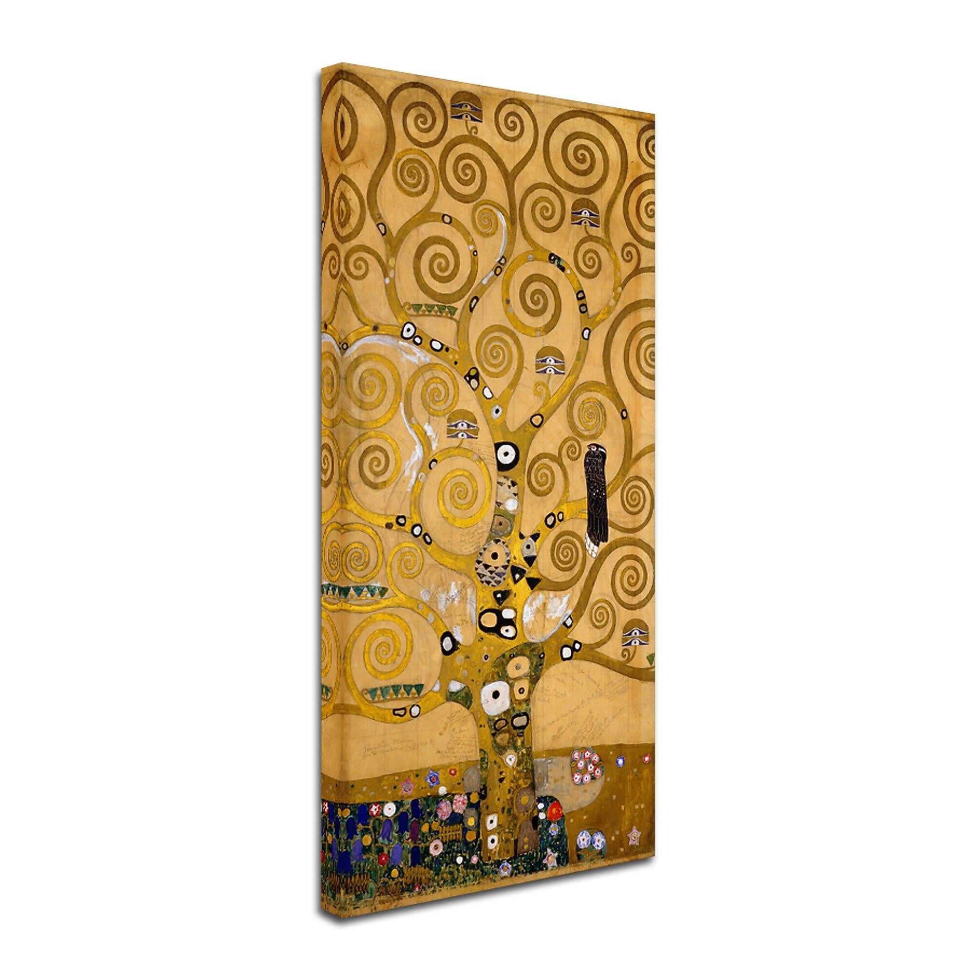 Trademark Fine Art 'Tree of Life Soclet Frieze 1905' 16" x 32" Canvas Art