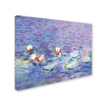 Trademark Fine Art 'Water Lilies II 1840-1926' 18" x 24" Canvas Art