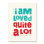 Trademark Fine Art 'Loved a Lot II' 18" x 24" Canvas Art