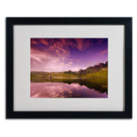 Trademark Fine Art 'Beyond the Sky II' 16" x 20" Black Frame Art
