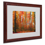 Trademark Fine Art 'Dominated' 16" x 20" Wood Frame Art