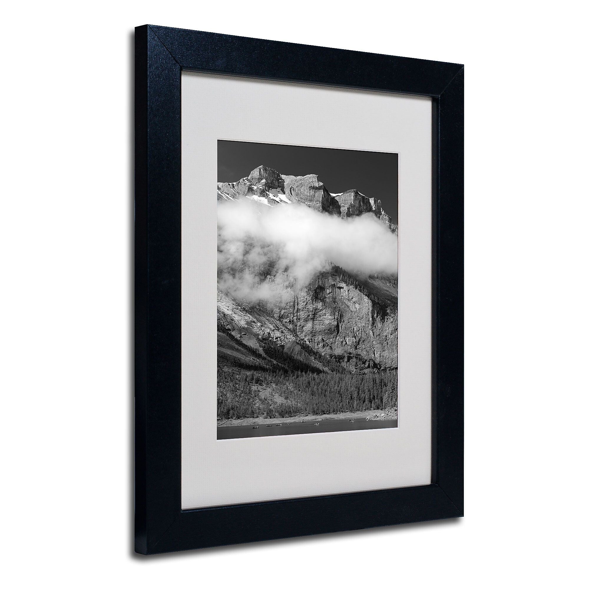 Trademark Fine Art 'Last Call Switzerl' 11" x 14" Black Frame Art