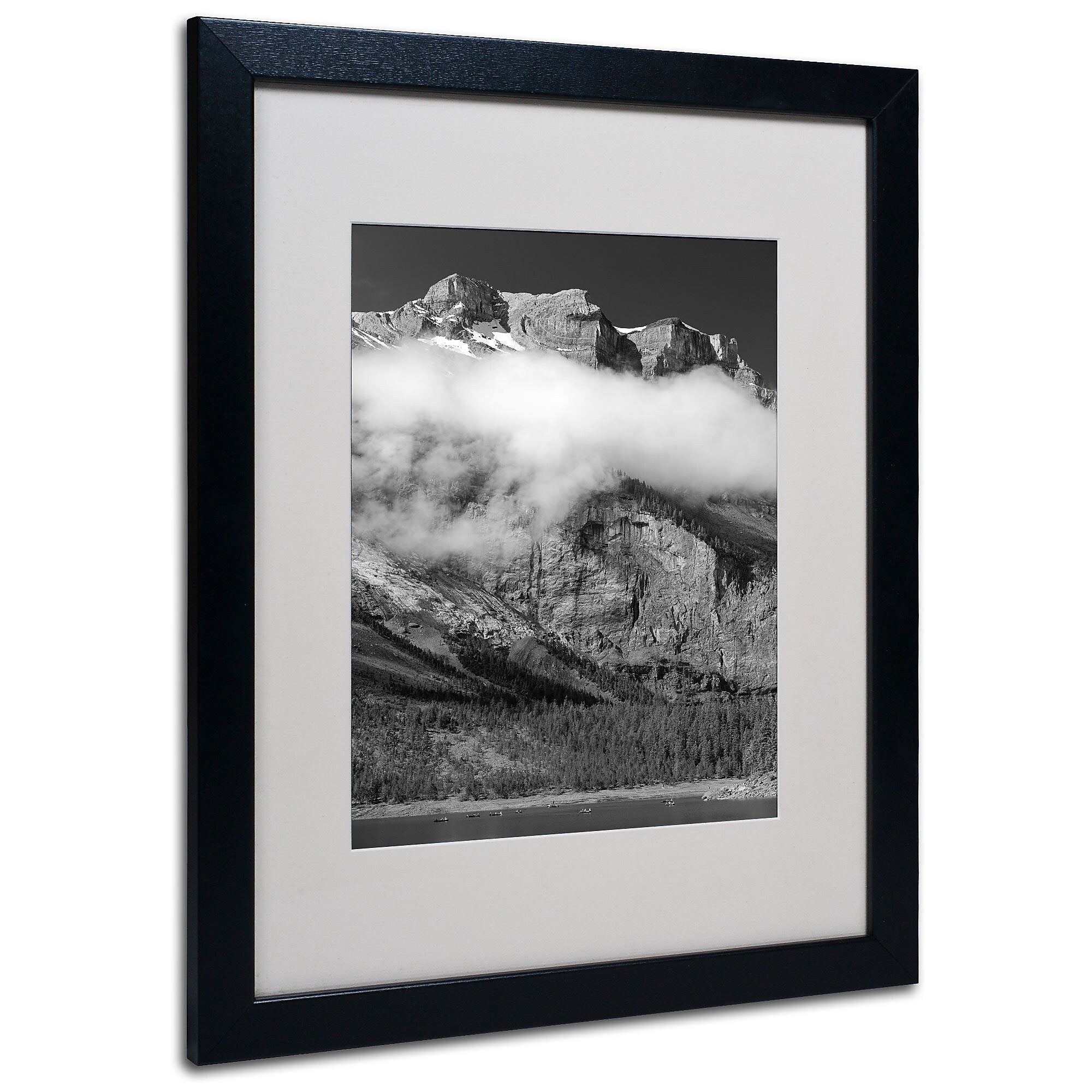Trademark Fine Art 'Last Call Switzerl' 16" x 20" Black Frame Art