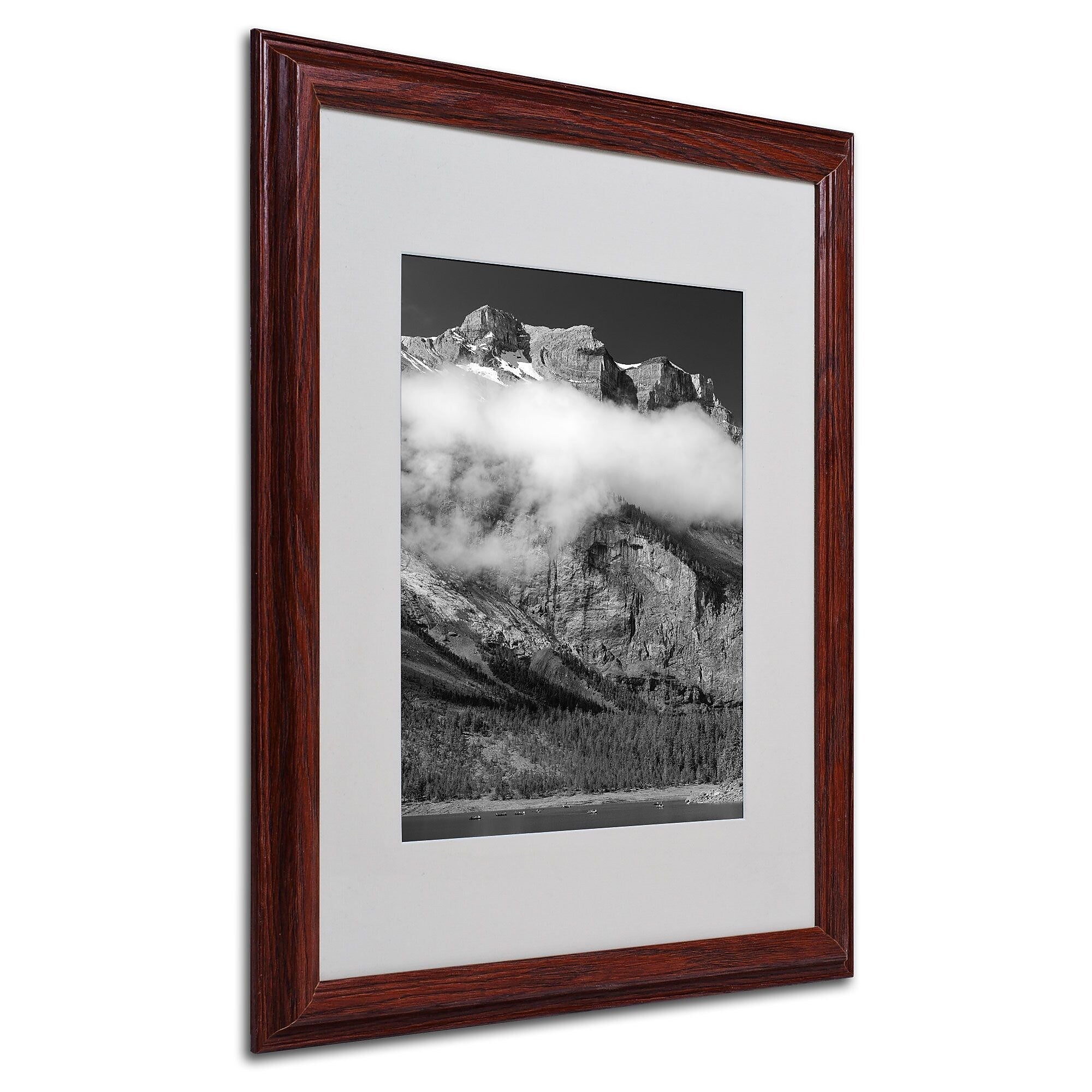 Trademark Fine Art 'Last Call Switzerl' 16" x 20" Wood Frame Art