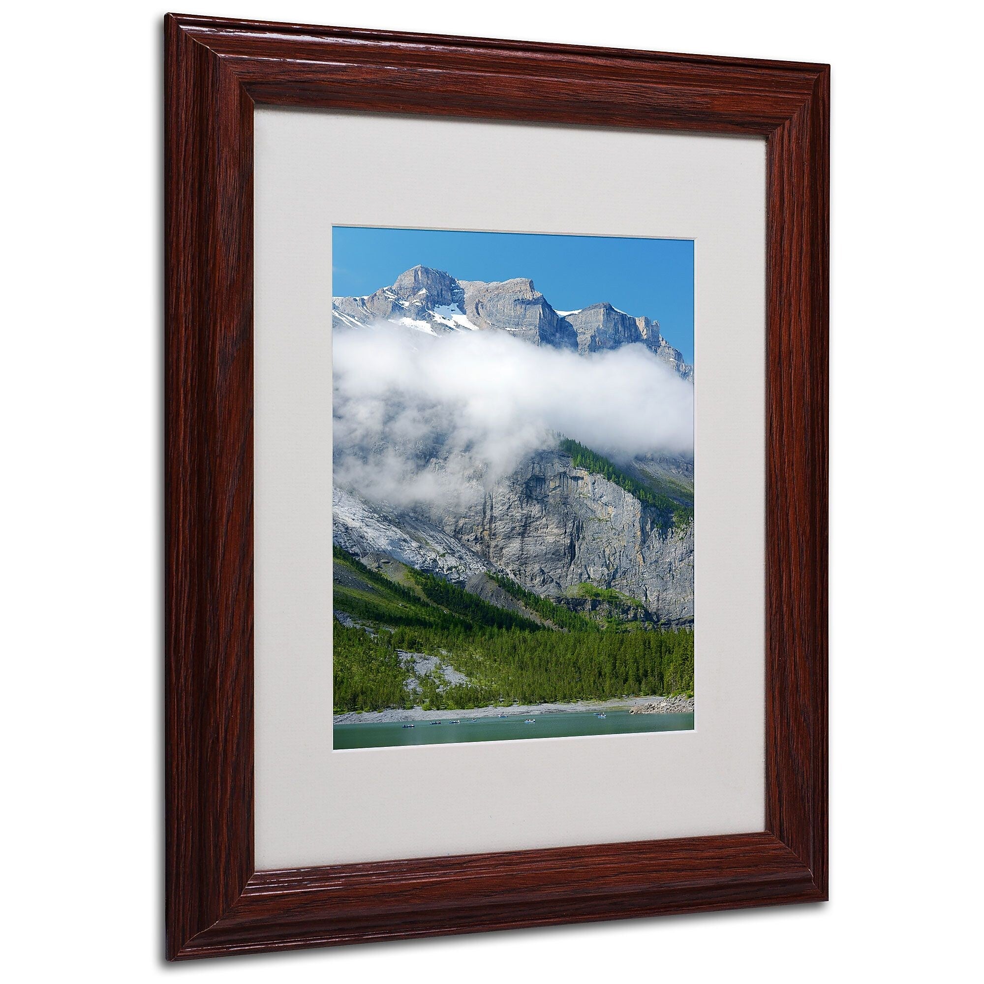 Trademark Fine Art 'Last Call Switzerland II' 11" x 14" Wood Frame Art