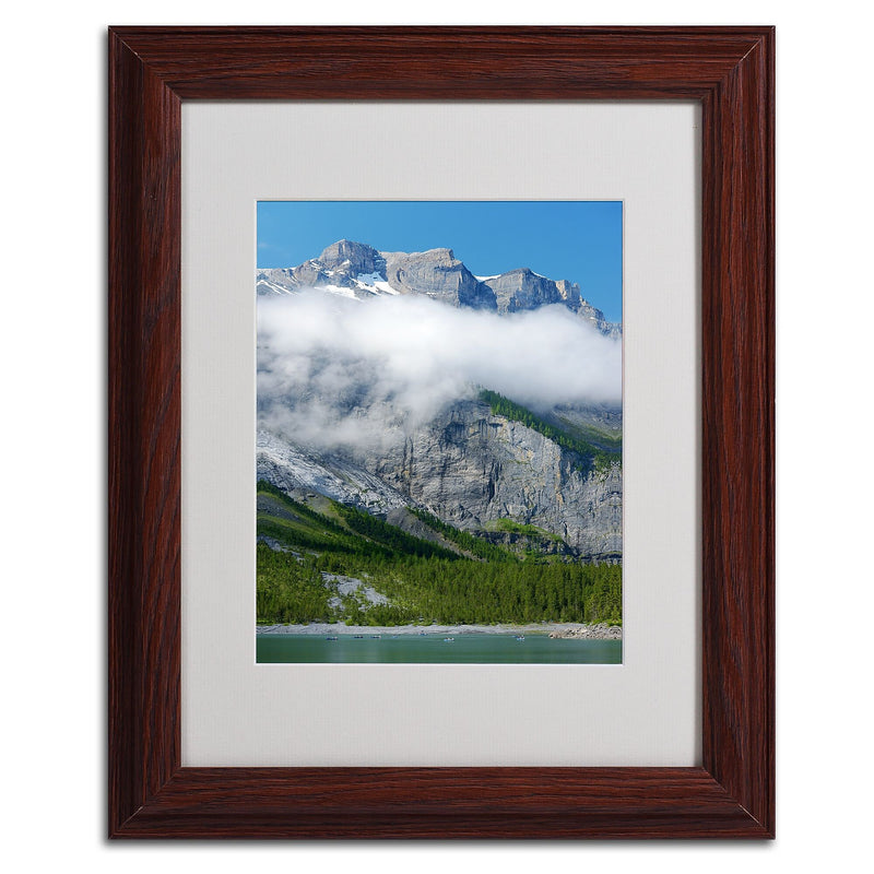 Trademark Fine Art 'Last Call Switzerland II' 11" x 14" Wood Frame Art