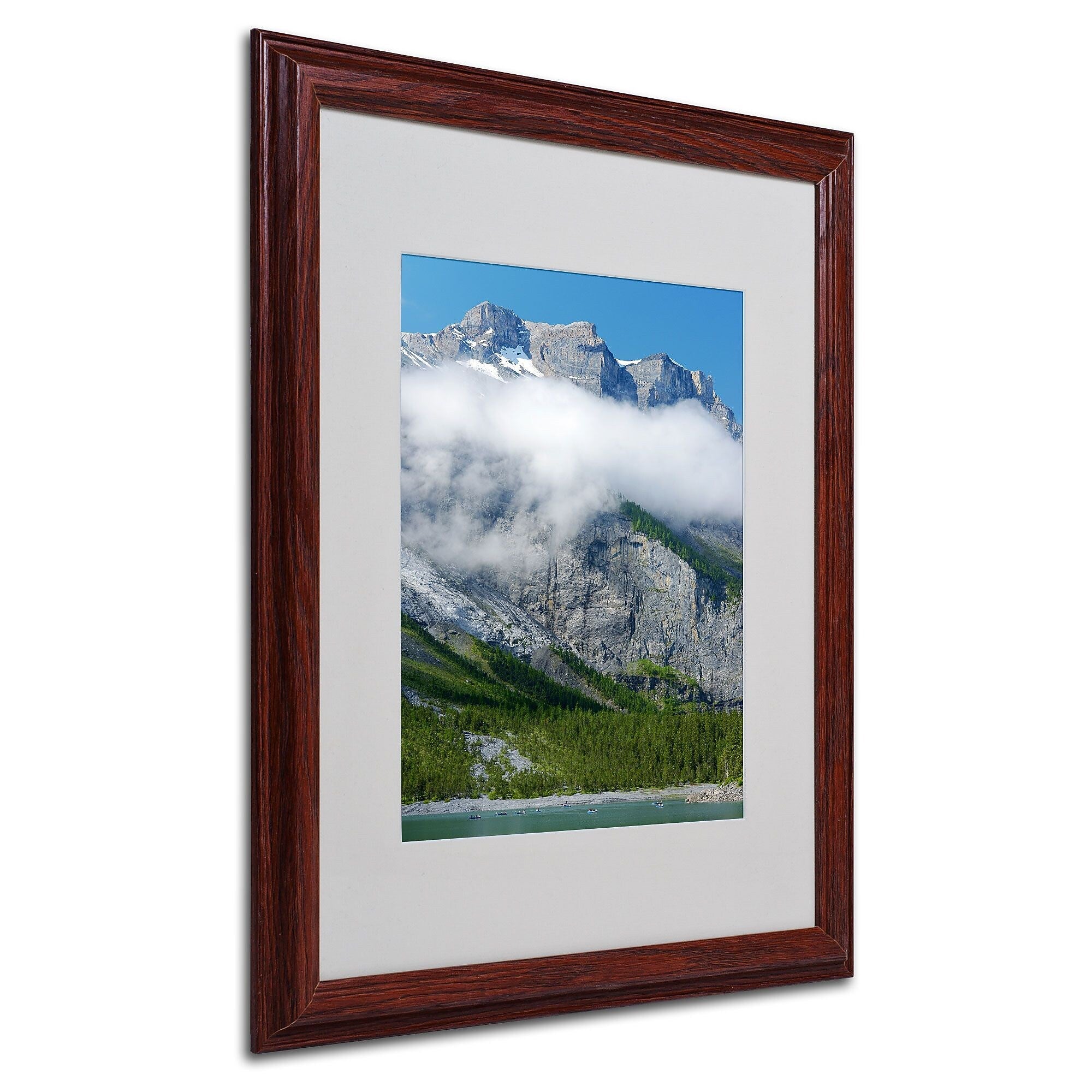 Trademark Fine Art 'Last Call Switzerland II' 16" x 20" Wood Frame Art