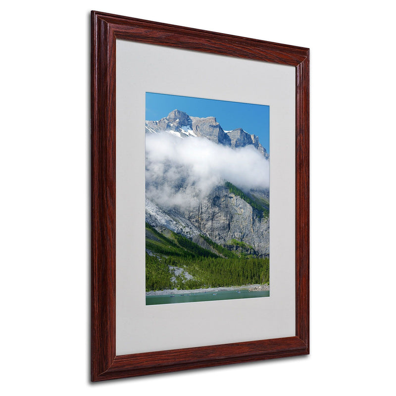 Trademark Fine Art 'Last Call Switzerland II' 16" x 20" Wood Frame Art