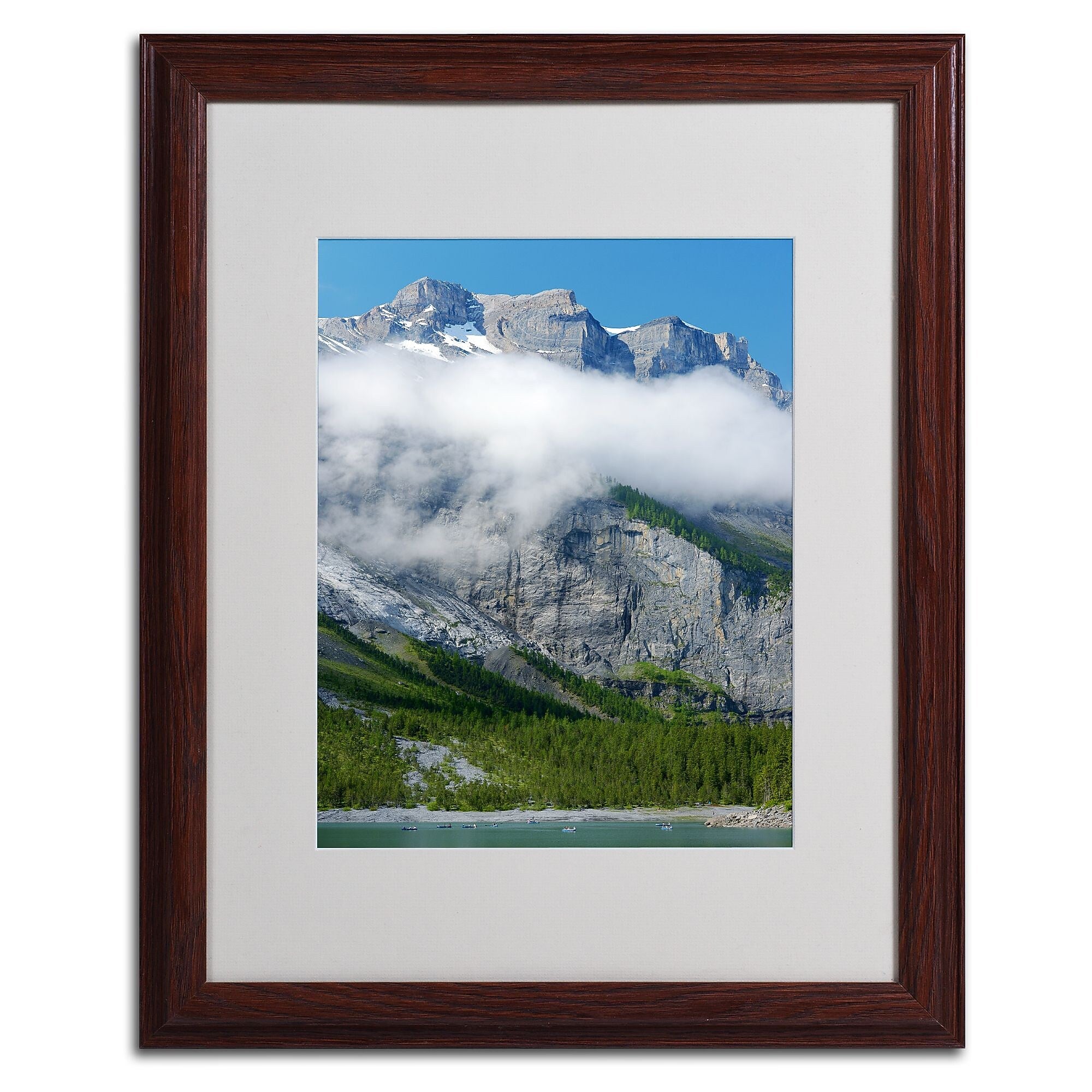 Trademark Fine Art 'Last Call Switzerland II' 16" x 20" Wood Frame Art