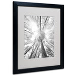 Trademark Fine Art 'Recall the Days' 16" x 20" Black Frame Art